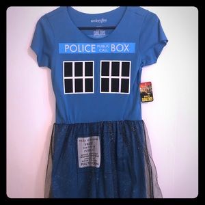 NWT Doctor Who TARDIS costume Womens Large